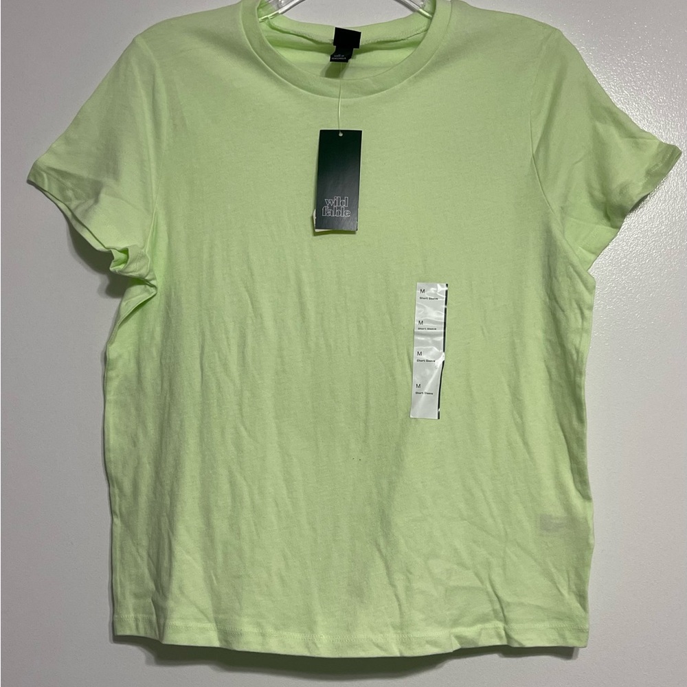 Wild Fable Light Lime Green Tee